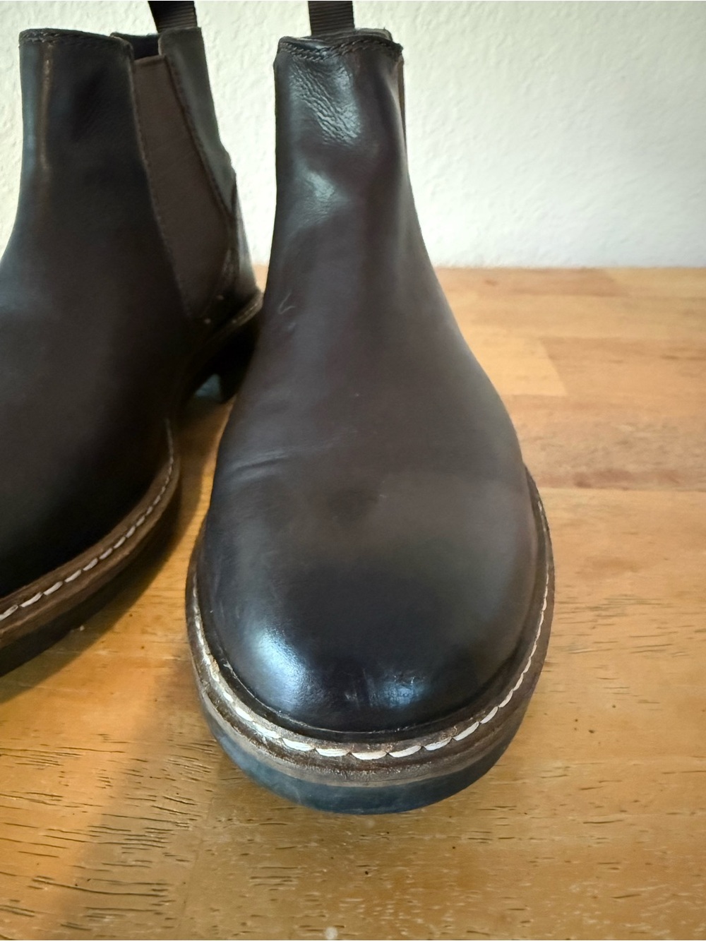 Men's Clark’s chelsea boots dark brown leather - Picture 3 of 11